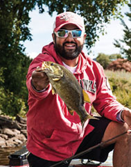 El pescadora Ray Ruiz